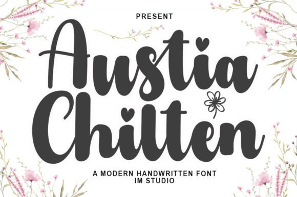 Austia Chilten: A Charming Script Font