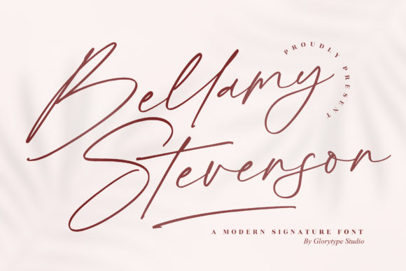 Bellamy Stevenson Font: A Luxurious Script for Web Design