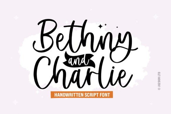 Bethny Charlie Font: Elegant Handwriting for Creators