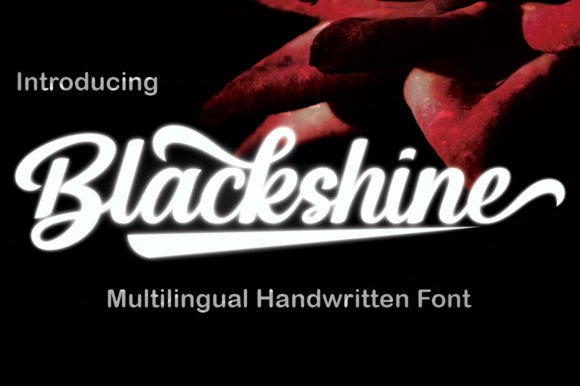 Blackshine: A Script Font for Elegant Design