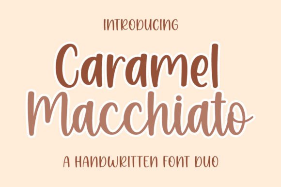 Caramel Macchiato Font for Business Branding