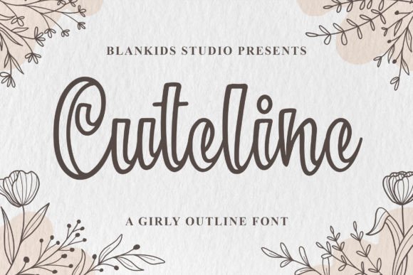 Cuteline Font: Playful Typography for Creative Publishing