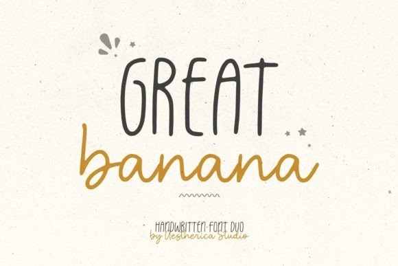 Great Banana Font Review