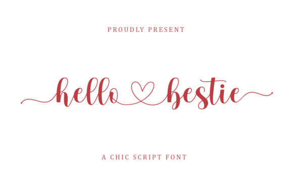 Hello Bestie Font Review