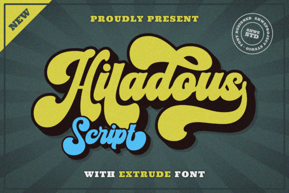 Hiladous: A Bold Handwritten Font for Web Design