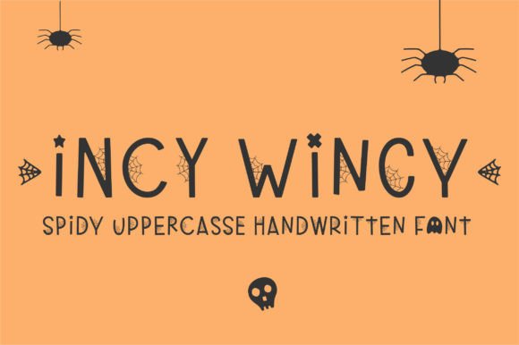 Incy Wincy: A Halloween Font for Web Design