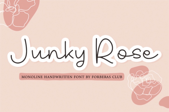 Junky Rose: A Bold Script for Creative Projects