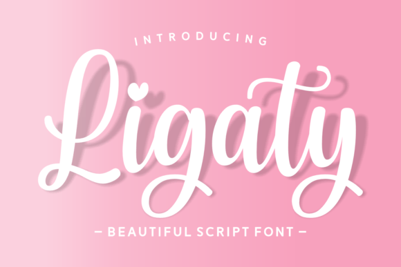 Ligaty: A Sweet Script Font for Branding