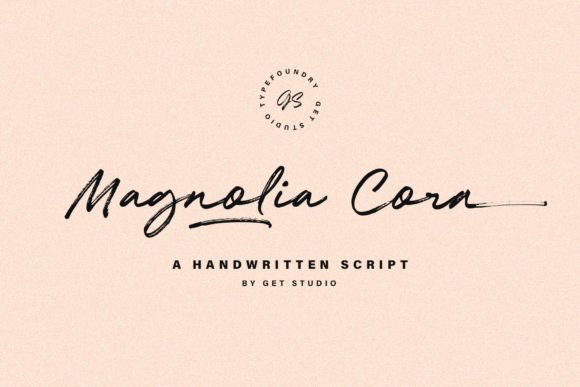 Magnolia Cora: A Handwritten Font for Business