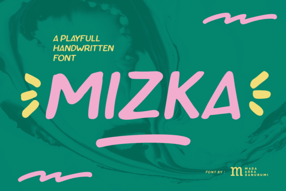 Mizka: A Handwritten Font for Creative Projects