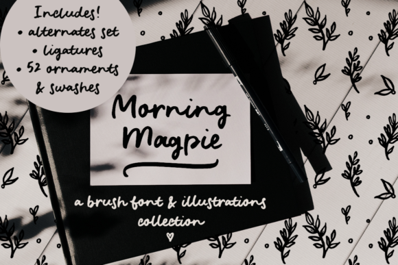 Morning Magpie Font for Web Design