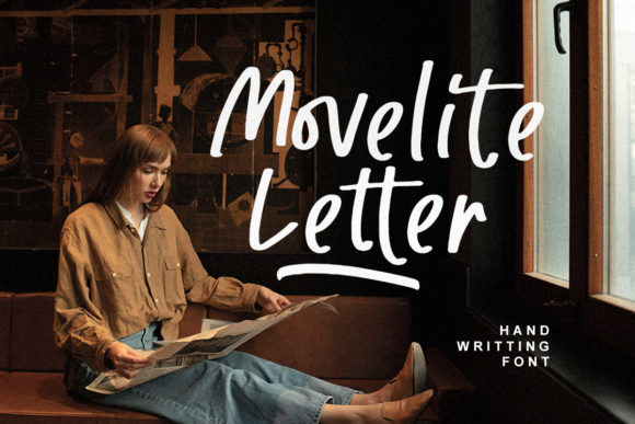 Movelite: A Script Font for Editorial Design