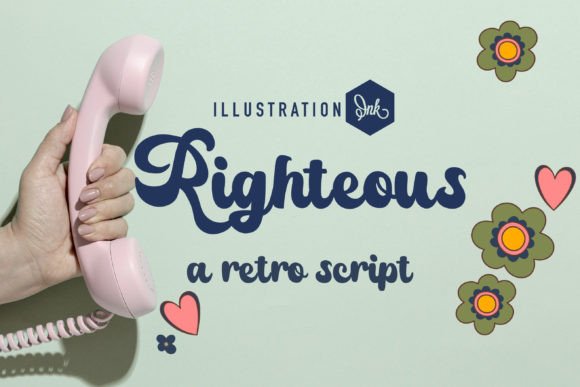 Righteous: A Retro Script Font