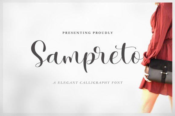 Sampreto: Elegant Script Font