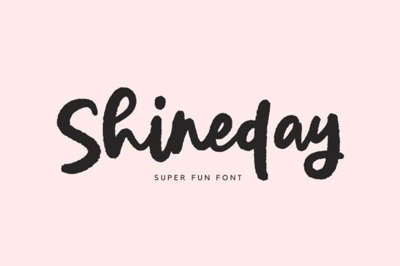 Shineday: A Bold Font for Business