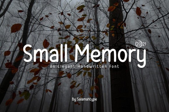 Small Memory: A Handwritten Font for Elegant Design