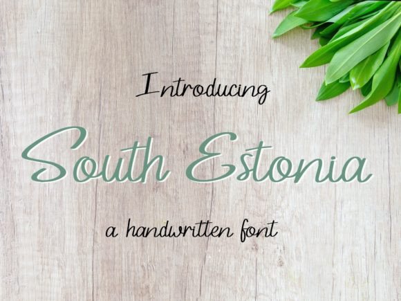 South Estonia: A Stylish Script Font