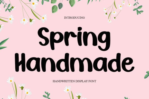 Spring Handmade: A Delightful Script Font