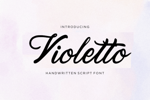 Violetto: A Stylish Font for Business Branding
